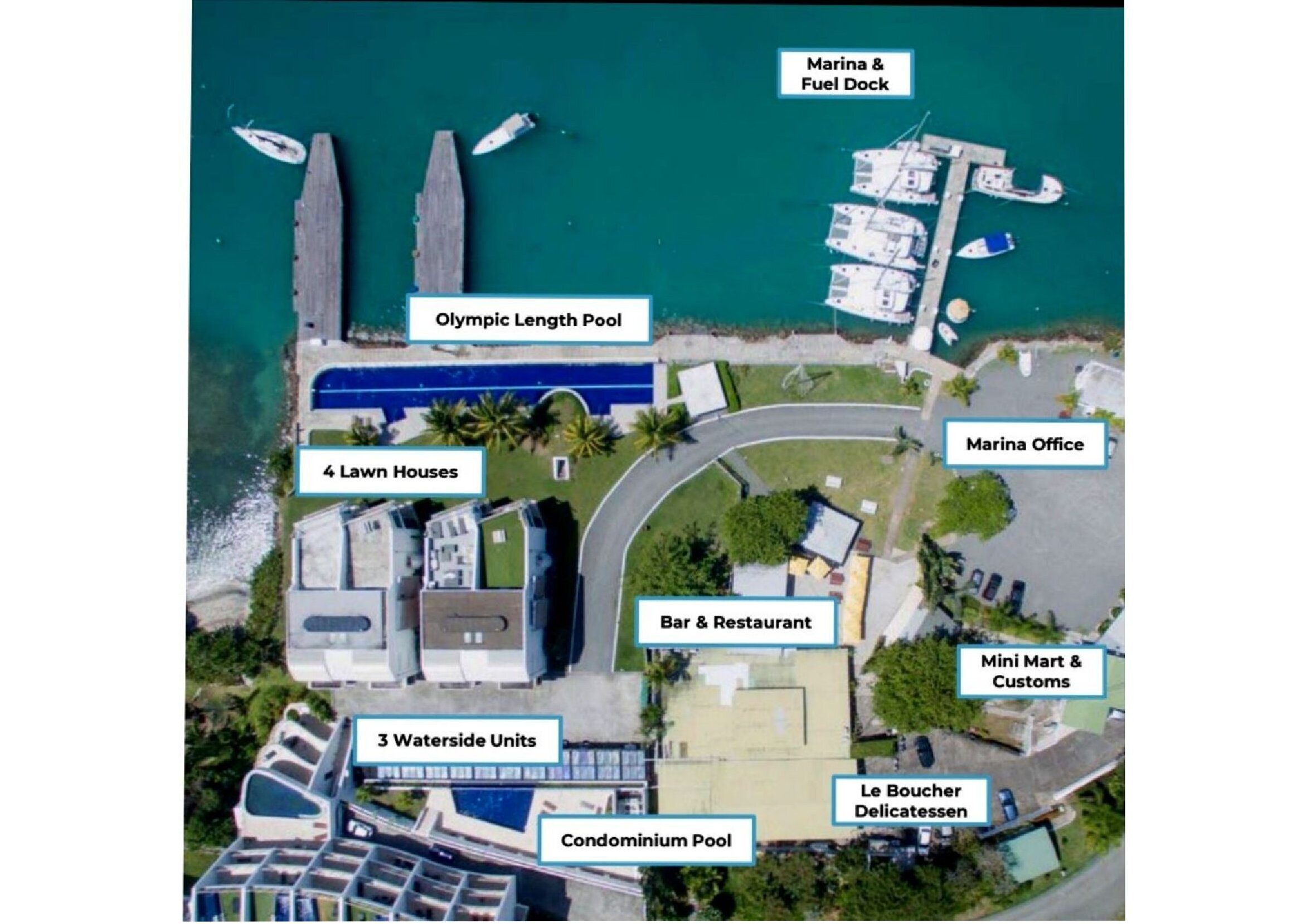 Layout of Prickly Bay Waterside Development (1)
