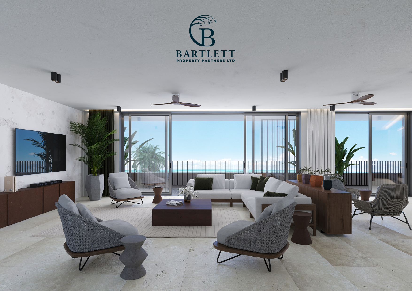 Oceanfront living room Oceanfront living room