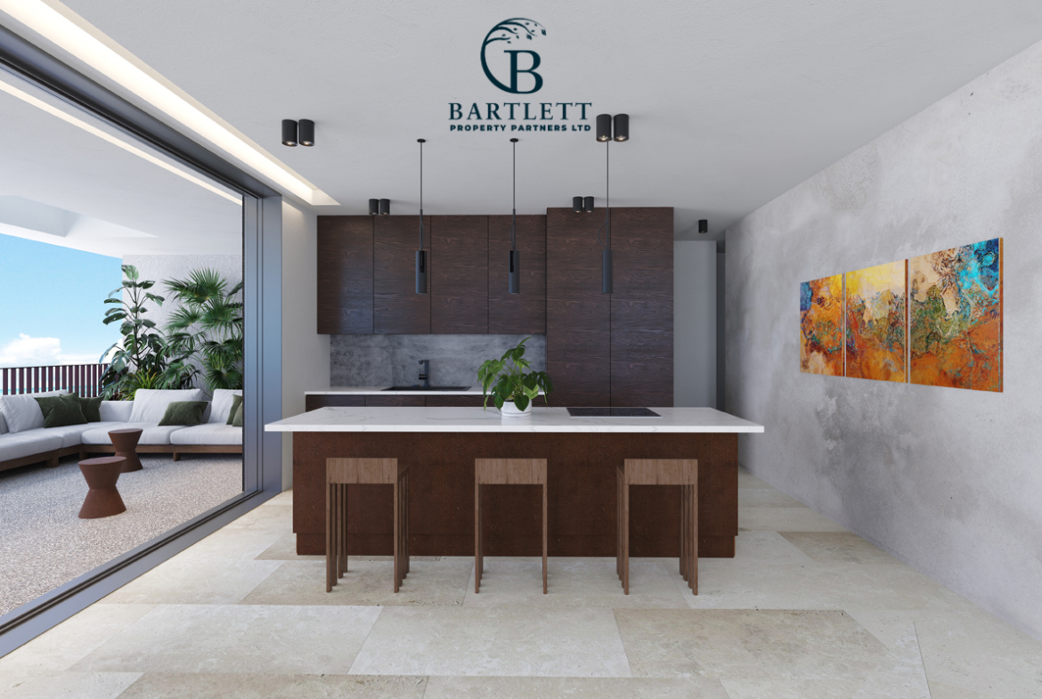 Tobago Oceanfront Residence Kitchen