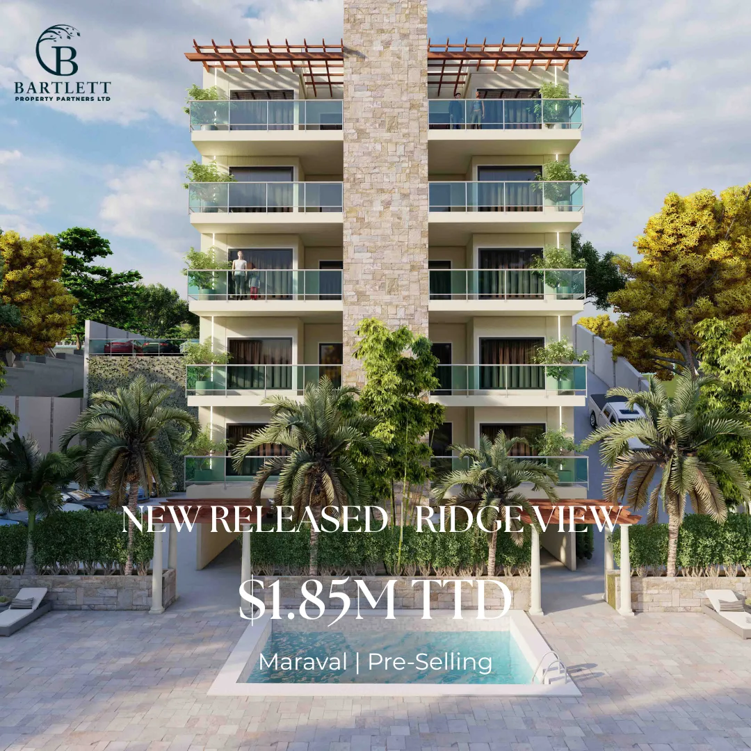 2 3-bedroom apartment for sale in Trinidad and Tobago